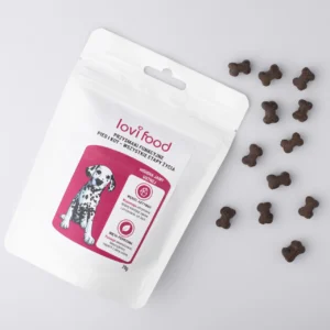 Lovi Food burnos higienos skanėstai – aktyvuota anglis ir mėta, 140 g, gaivaus kvapo formulė