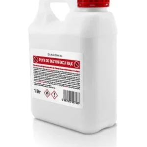 D-aroma rankų dezinfekcinis gelis 1 l – greitai veikiantis antibakterinis gelis su drėkinamąja formule