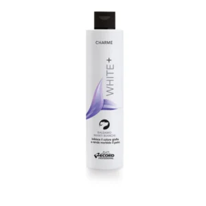 Charme White+ kondicionierius – koncentruota formulė, mažinanti gelsvumą, skirta baltam kailiui, 250 ml