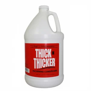 Chris Christensen Thick N Thicker apimties suteikiantis kondicionierius – baltymais praturtinta formulė, 3,8 l, suteikia kailiui purumo ir tankumo
