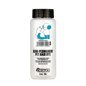 Opawz pusiau ilgalaikiai plaukų dažai Hawaii Blue – ryškios spalvos formulė, 150 g tūbelė