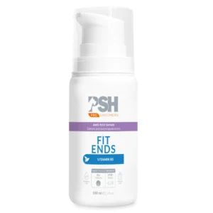 PSH Fit Ends serumas nuo pūtimosi – drėkinamoji nenuskalaujama formulė, stiprina plaukų galiukus, 100 ml