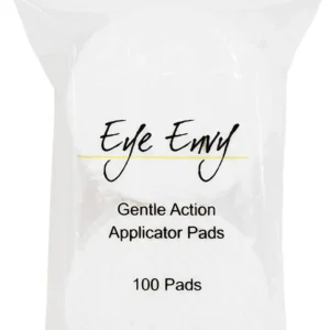 Eye Envy aplikatorių diskeliai papildymas – švelni akių srities priežiūra, minkšta medvilnė, 100 vnt. pakuotė