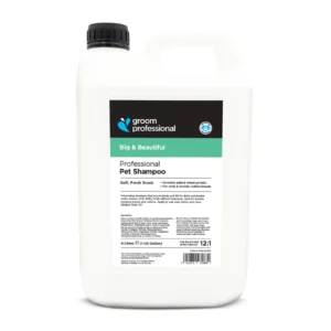 Groom Professional Big & Beautiful apimtį suteikiantis šampūnas – koncentruota formulė storam ir dvigubam kailiui, 4 l