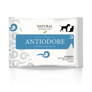 Natural Derma Pet dezodoruojančios drėgnos servetėlės – ypač minkštos valymo servetėlės